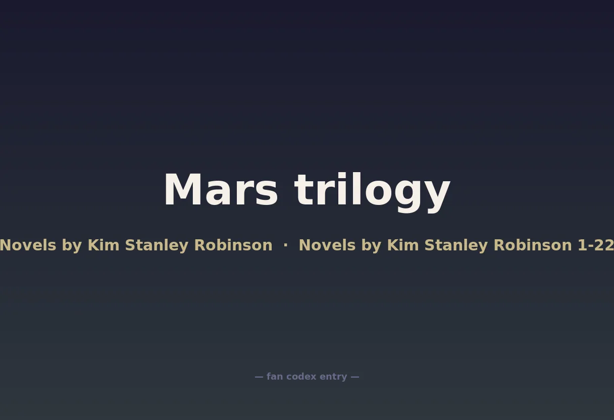 Mars trilogy